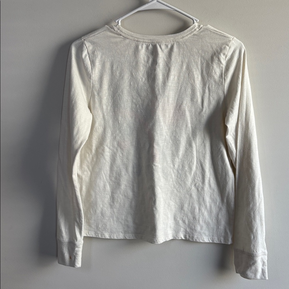 Love and Peace size XL(14/16) Graphic Long Sleeve Shirt - Picture 4 of 6